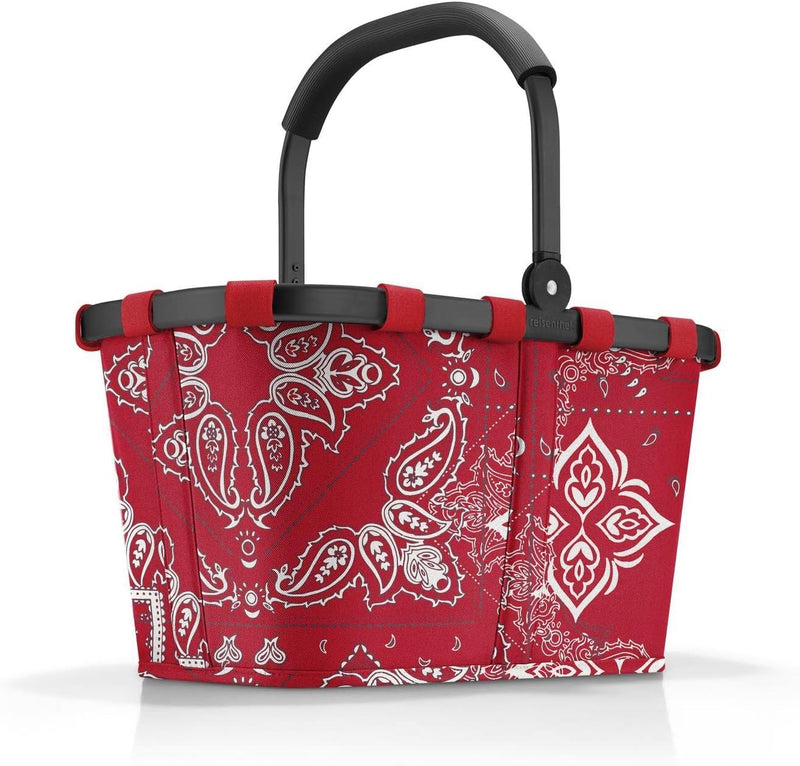 reisenthel carrybag frame bandana red Stabiler Einkaufskorb mit viel Stauraum und praktischer Innent