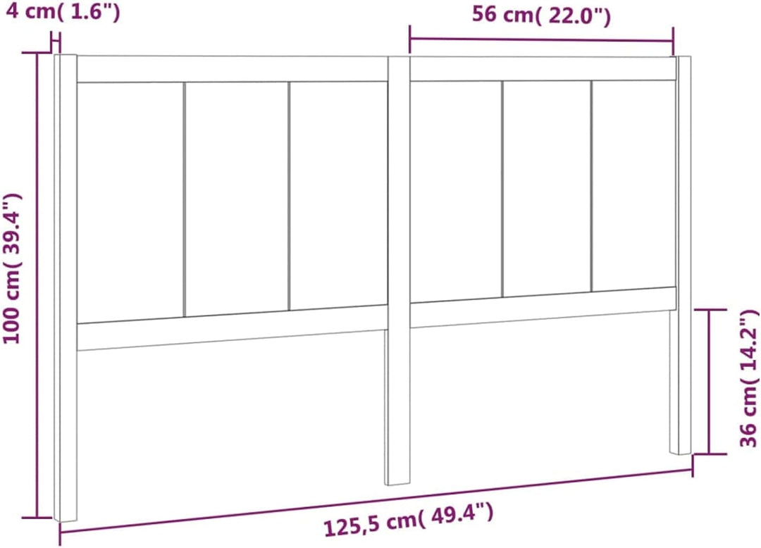Tidyard Kopfteil für Bett, Kopfteil aus Holz, Kopfenden Holzbretter Betthaupt Bettkopfteil,für Bett,