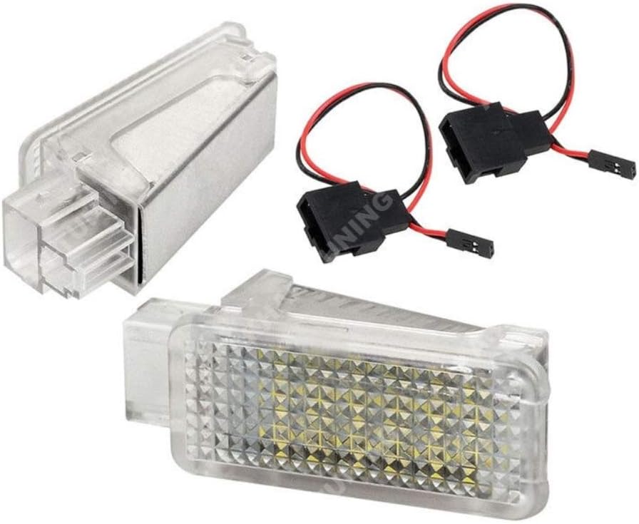 akhan KB43 - Fehlerfrei Fussraumbeleuchtung, Kofferraumbeleuchtung, Einstiegsbeleuchtung Xenon Weiss