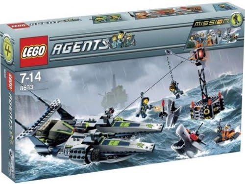 LEGO Agents 8633 - Mission 4: Rettung mit dem Speedboot