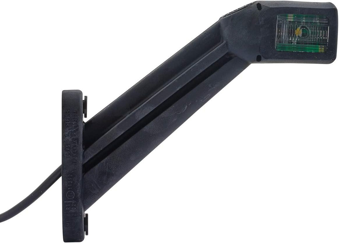 HELLA - Umrissleuchte - LED - 12/24V - Kabel: 500mm - Stecker: Quick Link - links/seitlicher Anbau -
