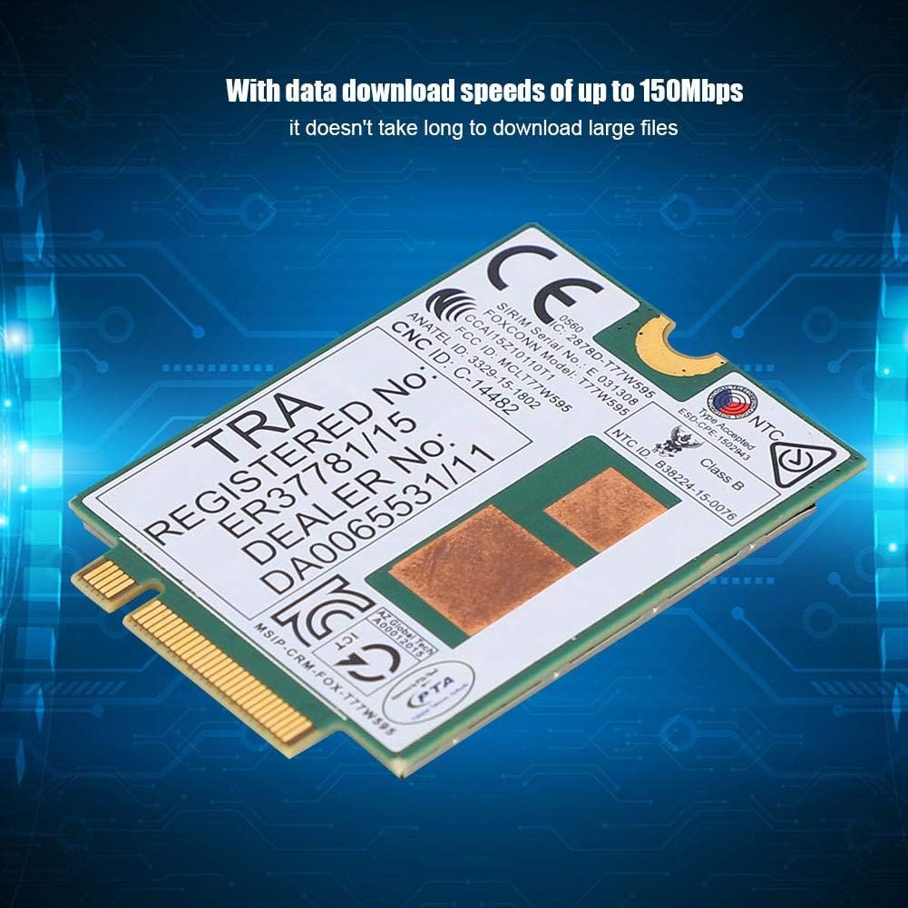 T77W595 4G Modul, 150 Mbit/s 4G LTE Modul Für HP EliteBook G3 / G4 (745 755 820 840 850), ProBook G2