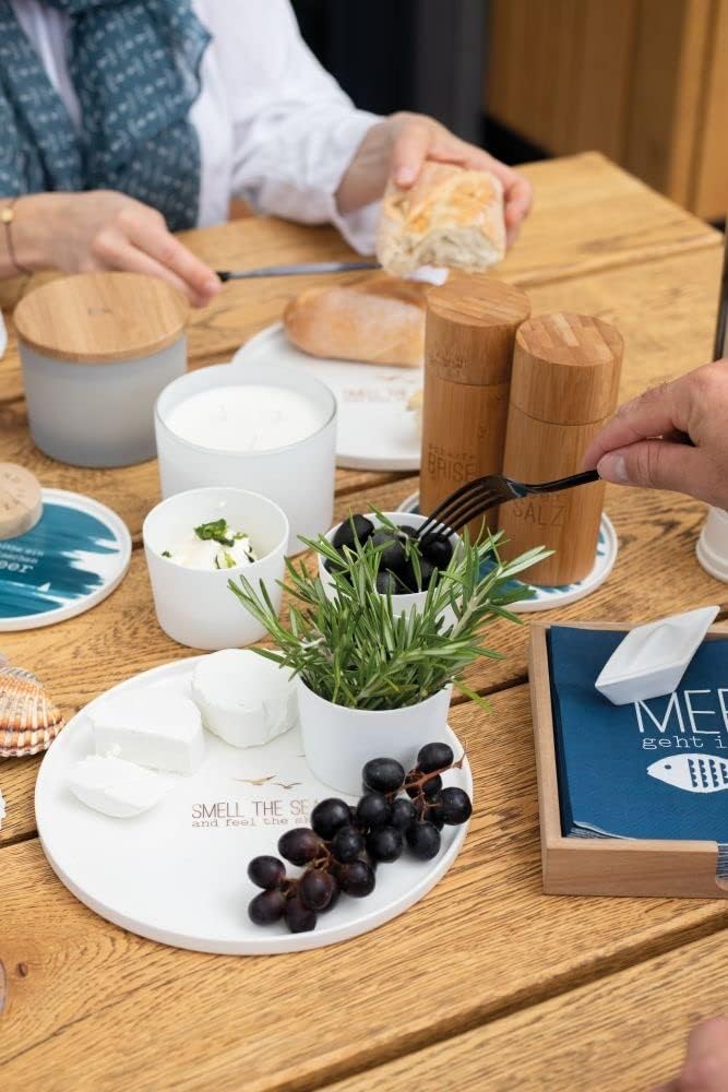 Räder Meer als Worte Pfeffermühle