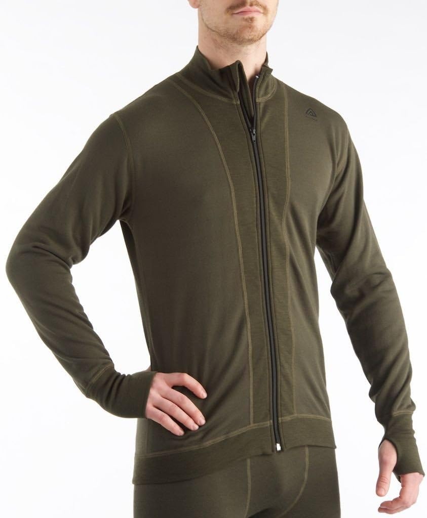 Aclima HotWool 230G/M2 Leichte Jacke Herren oliv