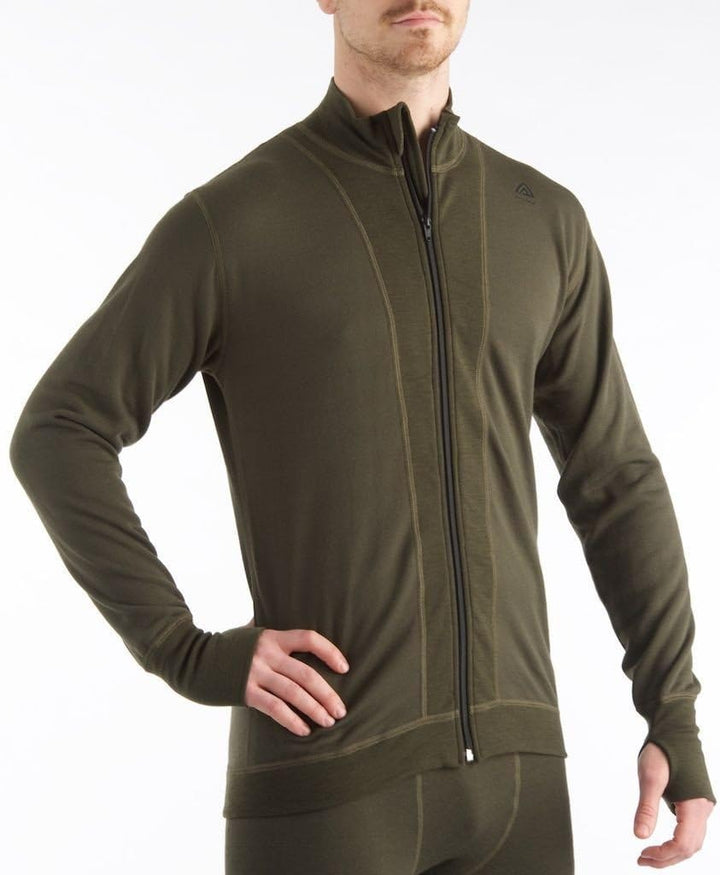 Aclima HotWool 230G/M2 Leichte Jacke Herren oliv