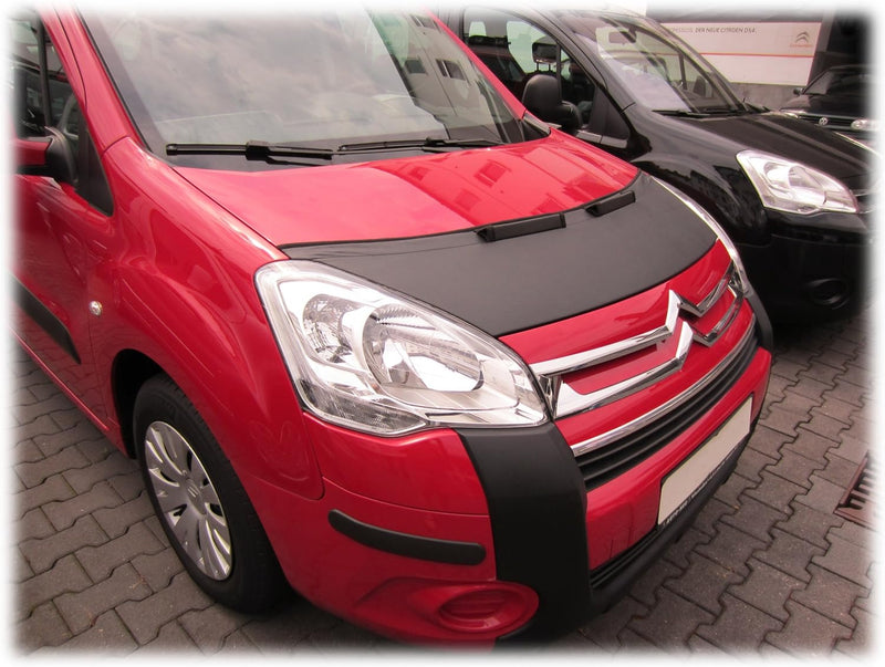 AB-00929 CARBON OPTIK Auto Bra kompatibel mit Citroen Berlingo, Peugeot Partner Tepee Bj. 2008-2018