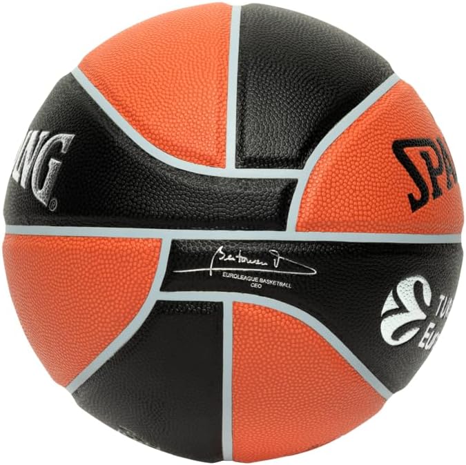 Spalding 77100Z Basketbälle Black/Orange 7
