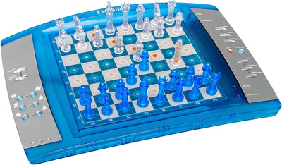 Lexibook 12 LCG3000 ChessLight, Elektronisches Schachspiel mit Berührungstastatur und Licht-und Soun