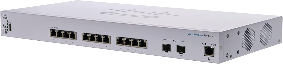 Cisco Business CBS350-12XT Managed Switch | 12 10GE-Ports | 2x10G-SFP+ gemeinsam genutzt | Eingeschr