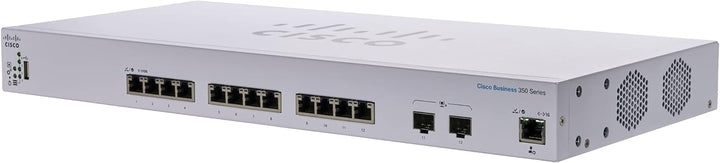 Cisco Business CBS350-12XT Managed Switch | 12 10GE-Ports | 2x10G-SFP+ gemeinsam genutzt | Eingeschr