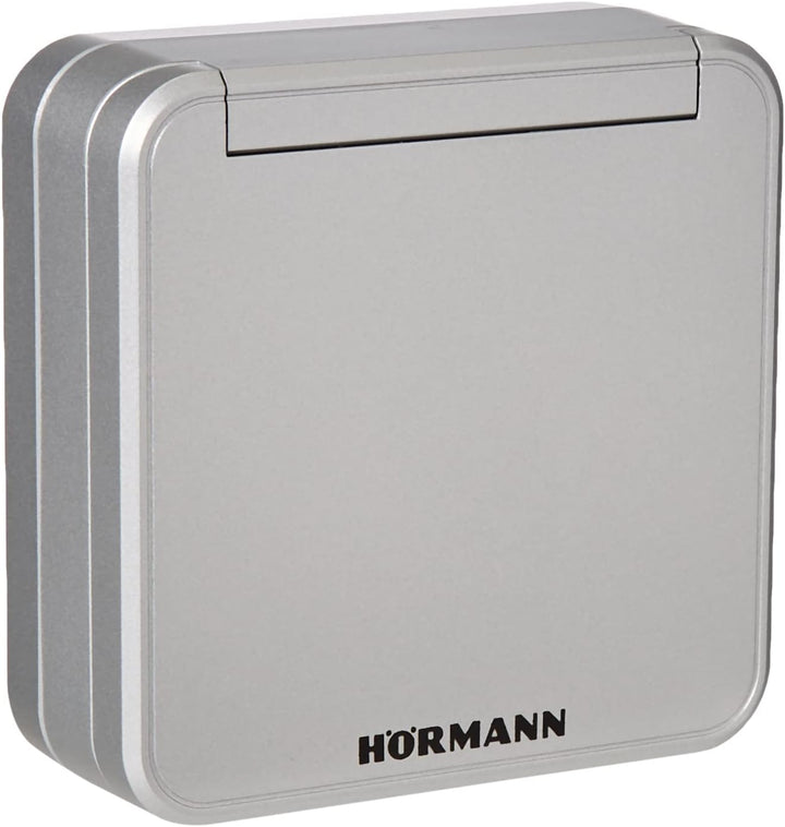 Hörmann Funk-Fingerleser FFL BS (868 MHz, für bis zu 25 Fingerabdrücke, Klappdeckel, Farbe RAL 9006)
