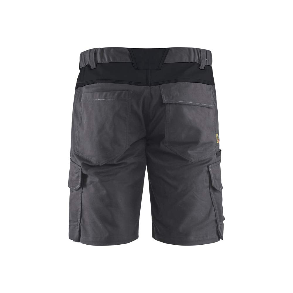 Blaklader 144618329699C62 Industrie Stretch Shorts, Mittelgrau/Schwarz, Grösse C62 Mittelgrau, Schwa