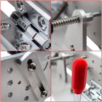 Toplionace Bandschleifer Aluminiumlegierung Messer Jig, Messerschärfer Jig Schärfen Locator Messersc