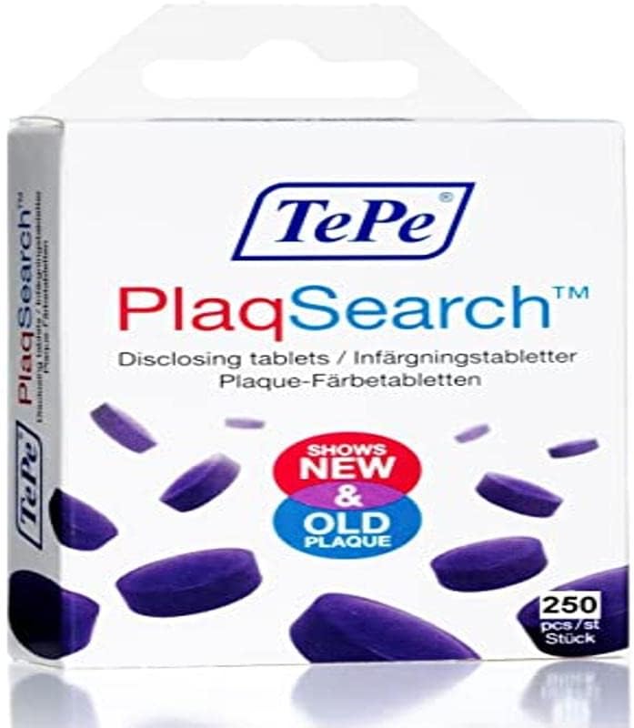 TePe Interdentalbürsten Plaqsearch multi-pack Tablets Pack 250 Indikator Kesselstein