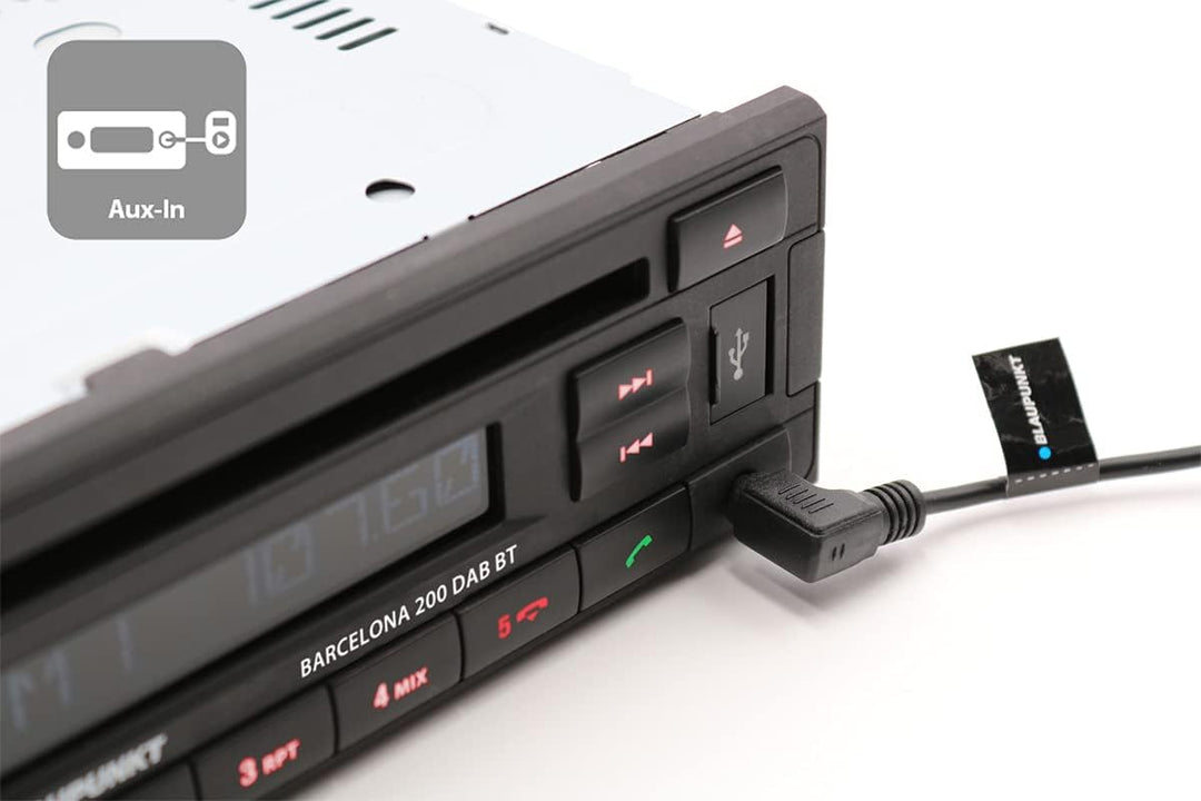 Blaupunkt Barcelona 200 DAB BT Autoradio Bluetooth-Freisprecheinrichtung, DAB+ Tuner