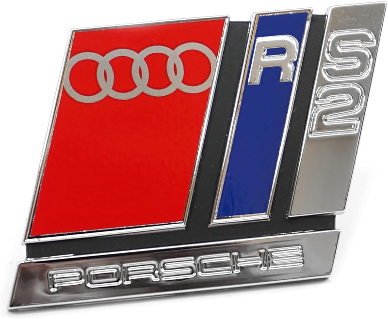 Audi 8A0853735B2ZZ Schriftzug RS2 Kühlergrill Logo Emblem