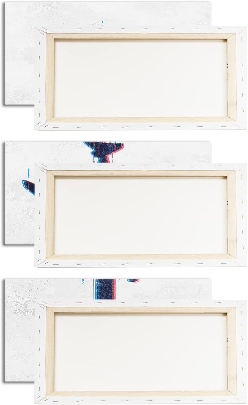 deyoli stürzendes Flugzeug Format: 3Teilig als Leinwandbild, Motiv fertig gerahmt auf Echtholzrahmen