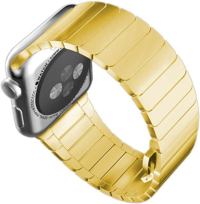 CoverKingz Edelstahl Band kompatibel mit Apple Watch Armband 42mm/44mm/45mm/49mm - Ersatzarmband Met