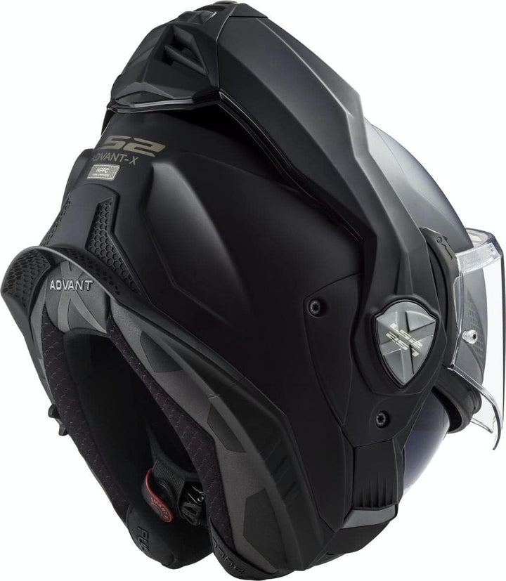 LS2, klapphelme motorrad ADVANT X solid mat black, XXXL 3XL solid mat black, 3XL solid mat black