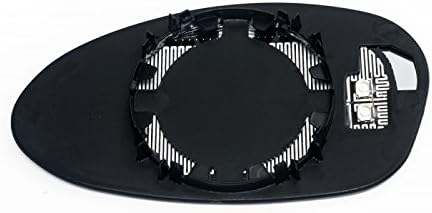 Spiegelgläser Links+Rechts Asphärisch Blau Set