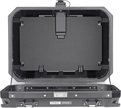 Alu Topcase schwarz Trekker Outback Monokey 58L Schwarz, 58L Schwarz