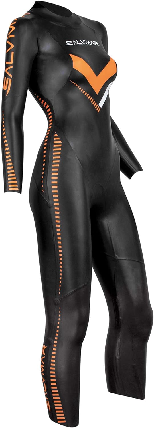 SALVIMAR Damen Free Swim Wetsuit, Schwarz, Small