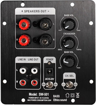 Nobsound Audio TPA3118 Digital 2.1 Channel Subwoofer Integrated Amplifier Bass Speakers Board Verstä