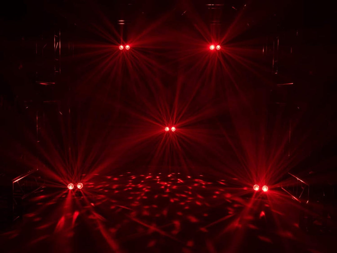 EUROLITE LED DMF-3 Hybrid Flowereffekt | Effektscheinwerfer mit Flower- und Stroboskop-Effekt, inkl.