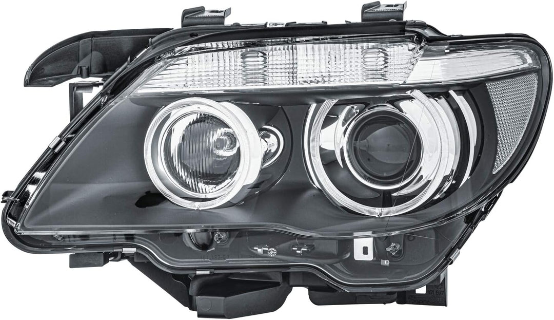 HELLA 1EL 009 043-411 Halogen/Bi-Xenon-Hauptscheinwerfer - ECE/CCC - für Rechtsverkehr - vorne links