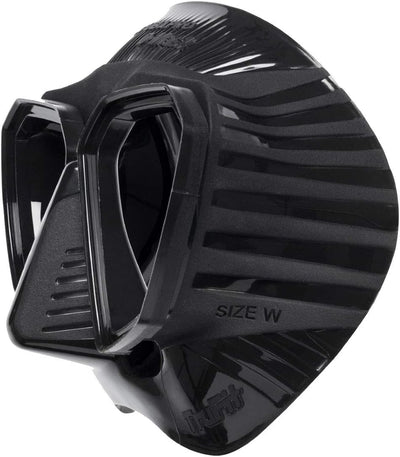 Scubapro D-Maske Rock Schwarz Wide, Schwarz Wide