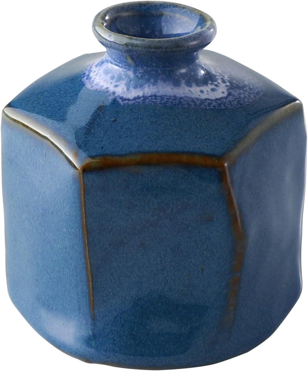 Wazakura Minoyaki Ikebana Keramik-Vase, Made in Japan, kleine handbemalte Blumenarrangement Vase, Tö