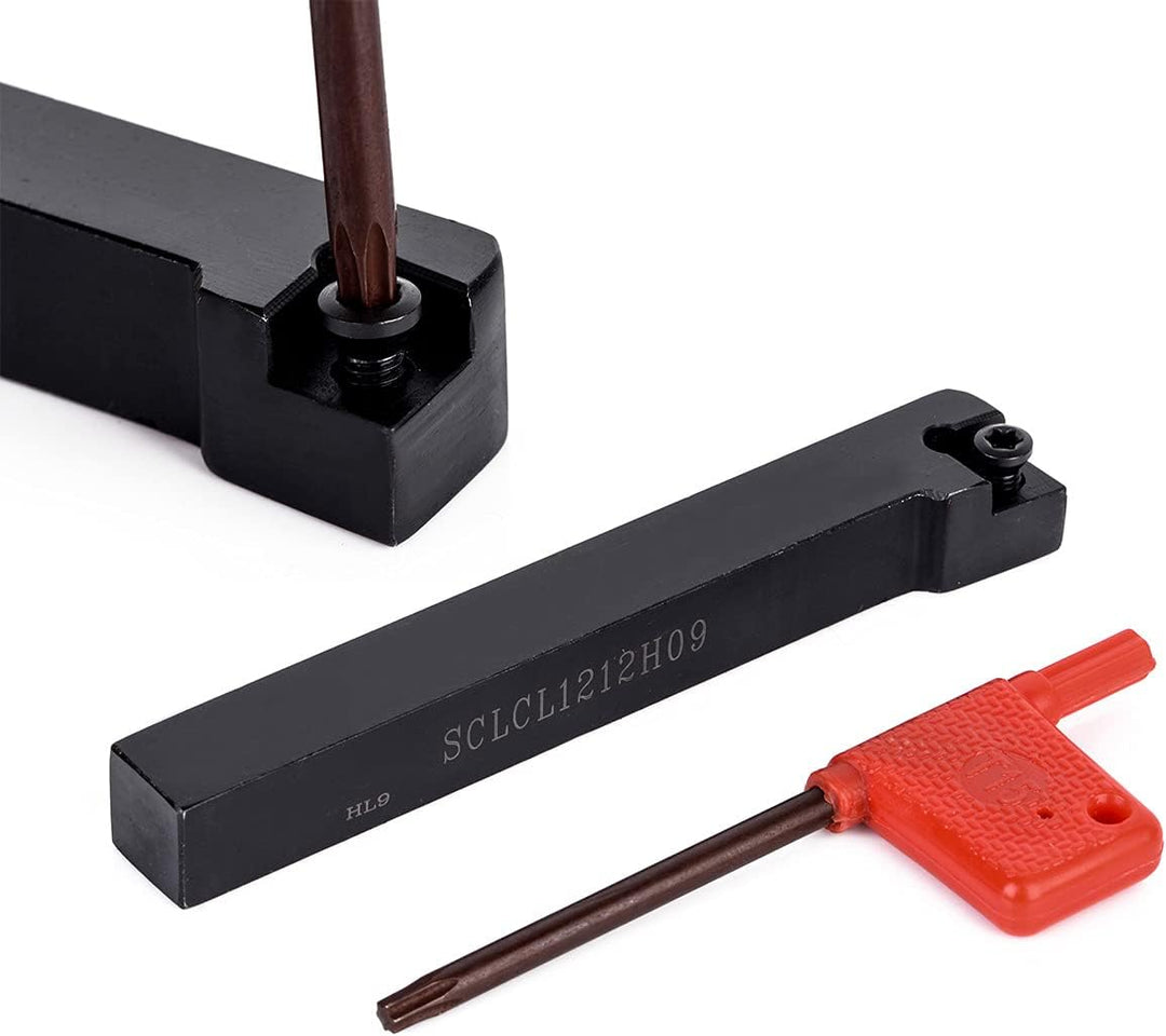 Maizoon CNC-Drehbank-Werkzeughalter, 4 Stück, S12M-SCLCR09 SCLCR1212H09 SCLCL1212H09 SCMCN1212H09 +