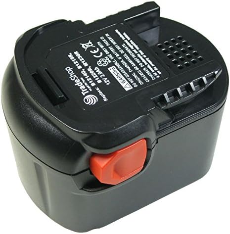 2x Hochleistungs Ni-MH Akku, 12V / 2000mAh ersetzt 0700980320, B-1215-R, B-1220-R, M-1230-R für B-12