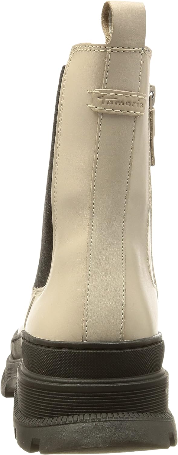 Tamaris Damen Stiefelette 1-1-26924-39 normal 36 EU Hellgrau, 36 EU Hellgrau