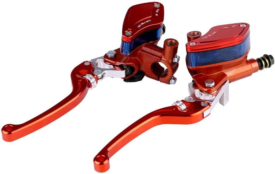Hydraulische Bremspumpe Paar-Duokon 22mm Paar CNC Motorrad Hydraulische Bremspumpe Kupplungsgeberzyl