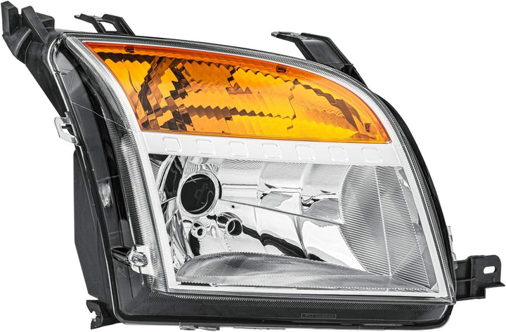 HELLA 1LD 247 026-281 Halogen-Hauptscheinwerfer - rechts - für u.a. Ford Fusion (Ju_) Rechts (Beifah