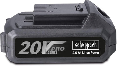 Scheppach BA2.0-20ProS Ersatzakku | 2 Ah Kapazität / 20V Akku Systemakku für 20V Pro Series Geräte |