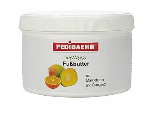 PEDIBAEHR - Fussbutter mit Mangobutter und Orangeöl - 450 ml 450 ml (1er Pack), 450 ml (1er Pack)