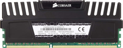 Corsair Vengeance Schwarz 8GB (1x8GB) DDR3 1600 MHz (PC3 12800) Desktop Arbeitsspeicher (CMZ8GX3M1A1