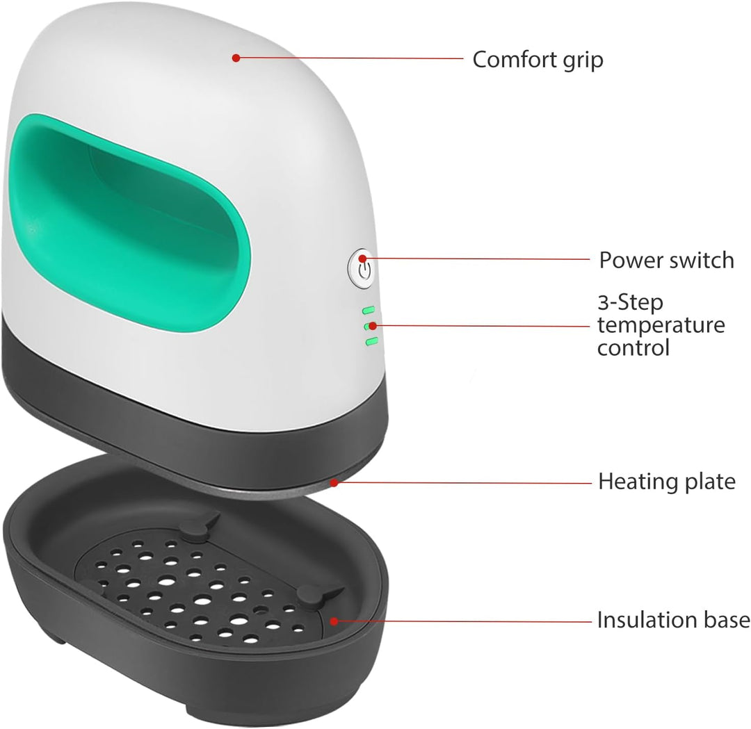 kieyeeno Mini Heisspresse, Hitzepresse Heisspresse Maschine Bügeleisen Heat Press Machine für T-Shir