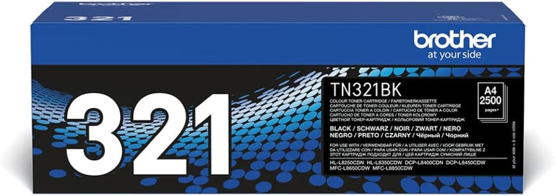 Best Price Square Toner, TN321BK, Black 2.5K, Brother TN321BK by Brother schwarz, schwarz