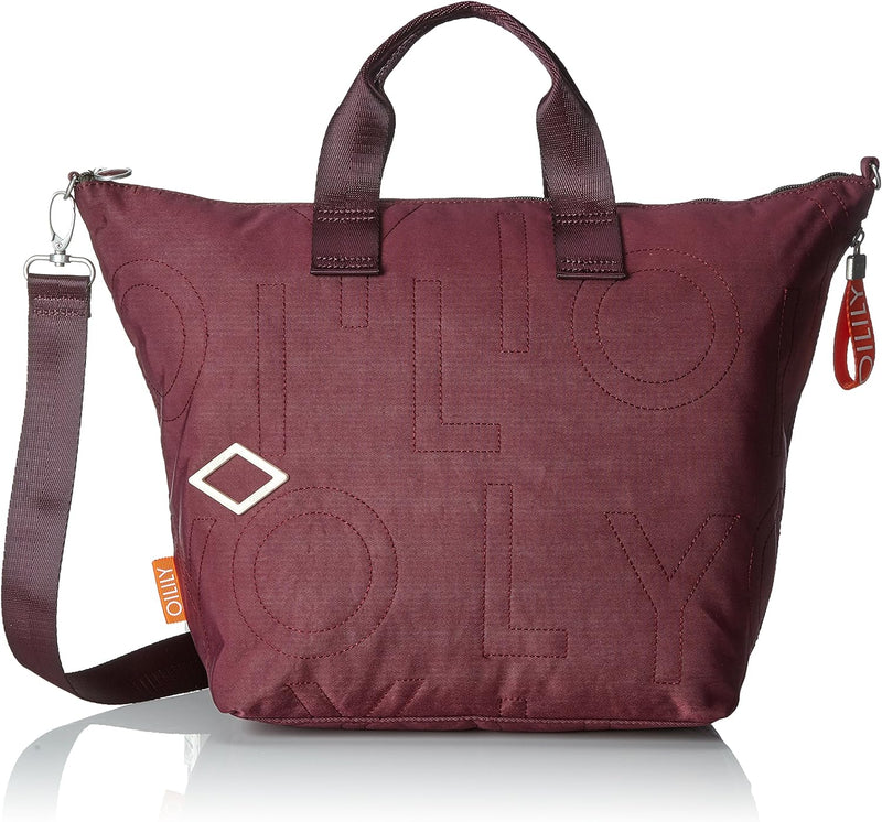 Oilily Spell Shopper Lvz Henkeltasche Rot (Burgundy), Rot (Burgundy)