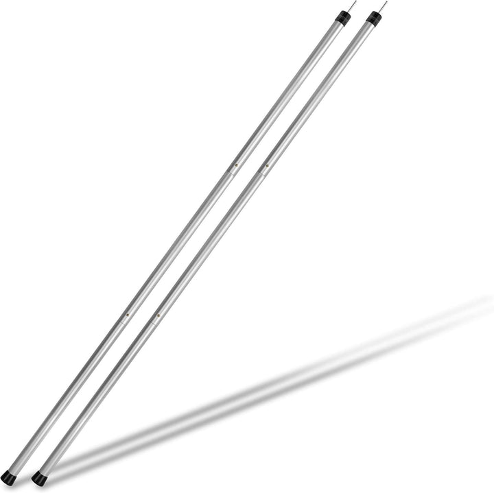 Aufstellstange Zeltstange Stützstange aus Aluminium 120 bis 180 cm - 3 Segmente für Vor-Zelt, Sonnen