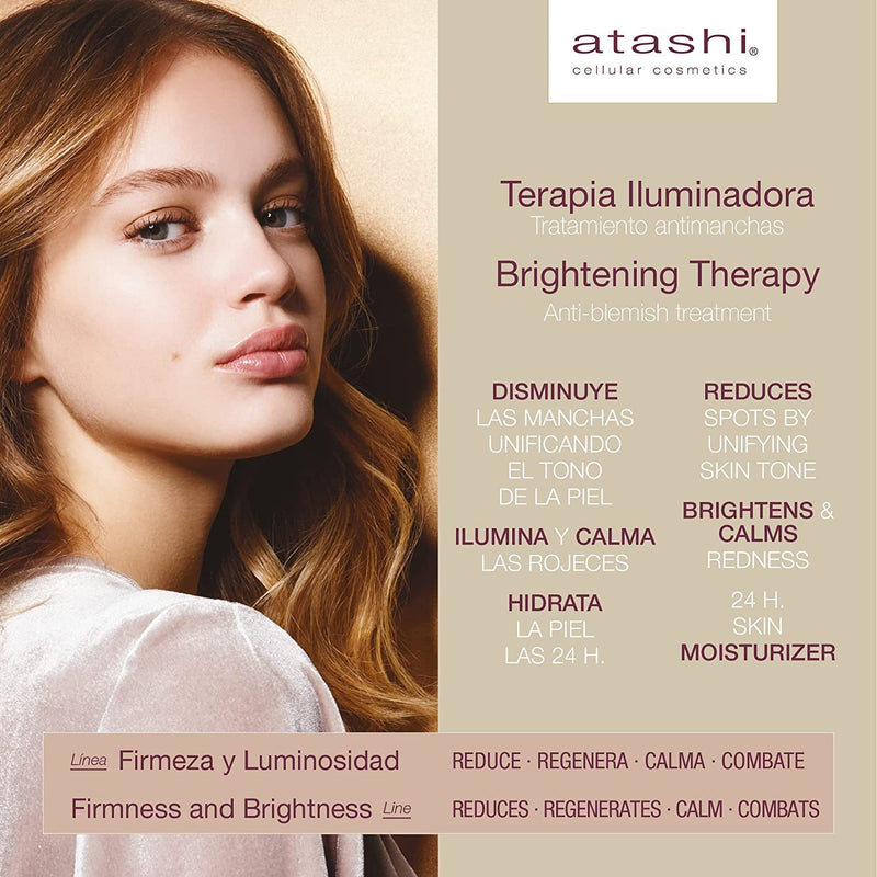 atashi | Beauty Kit | Intensive Moisturising Therapy + Aufhellende Anti-Flecken-Creme | 50ml + 50ml