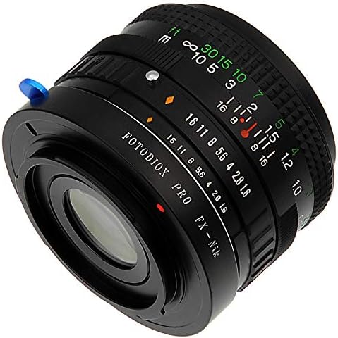 Fotodiox Pro Lens Mount Adapter Compatible with Fujica X-Mount 35mm Film Lenses on Nikon F-Mount Cam
