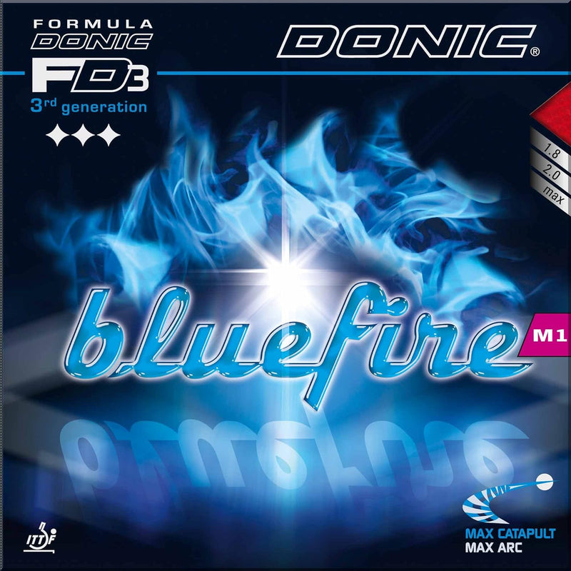 DONIC Belag Bluefire M1 2,0 mm, rot 2,0 mm, rot, 2,0 mm, rot 2,0 mm, rot