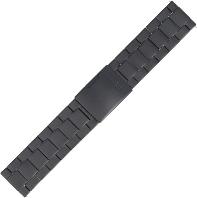 Fossil Uhrenarmband 24mm Edelstahl Schwarz - JR-1401 | LB-JR1401