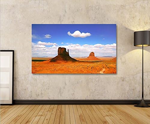 islandburner Bild Bilder auf Leinwand Monument Valley V3 1p XXL Poster Leinwandbild Wandbild Dekoart