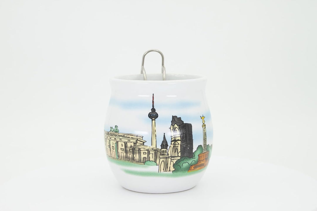 Feuerzangentasse 6er im Karton, Weiss/Berlin - für Feuerzangenbowle Weiss / Berlin, Weiss / Berlin