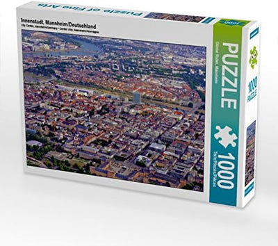 CALVENDO Puzzle Innenstadt, Mannheim/Deutschland 1000 Teile Lege-Grösse 64 x 48 cm Foto-Puzzle Bild